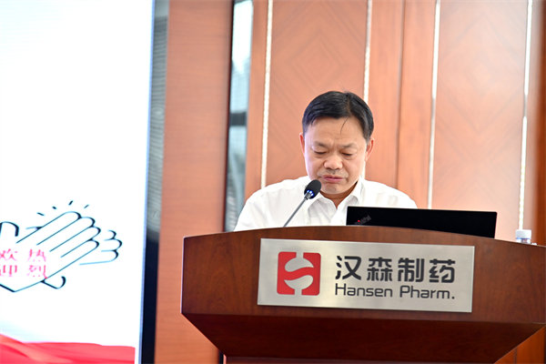 漢森制藥精益營銷管理升級推進辦主任、營銷副總裁敖凌松先生