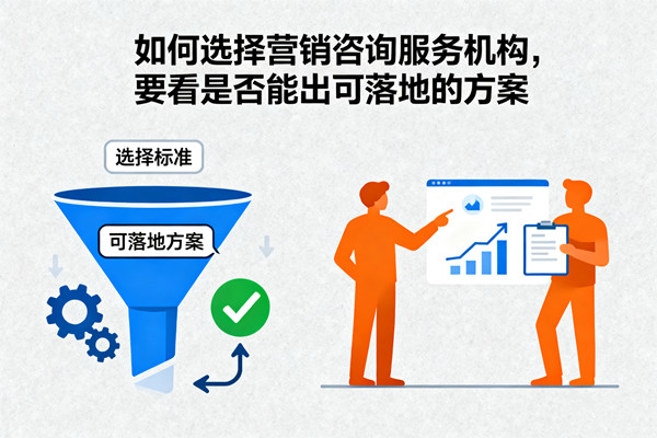 如何選擇營(yíng)銷咨詢服務(wù)機(jī)構(gòu)，要看是否能出可落地的方案