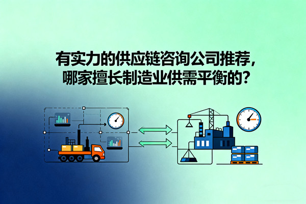 有實(shí)力的供應(yīng)鏈咨詢公司推薦，哪家擅長(zhǎng)制造業(yè)供需平衡的？