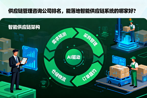 供應(yīng)鏈管理咨詢公司排名，能落地智能供應(yīng)鏈系統(tǒng)的哪家好？
