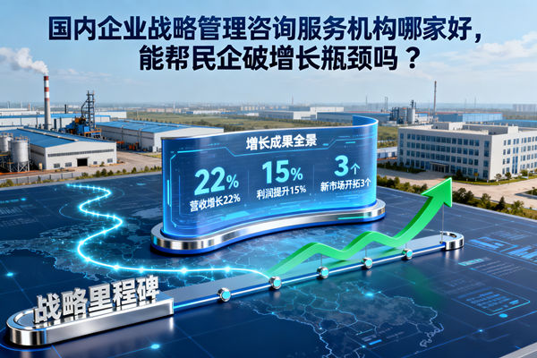 國內(nèi)企業(yè)戰(zhàn)略管理咨詢服務機構哪家好，能幫民企破增長瓶頸嗎？